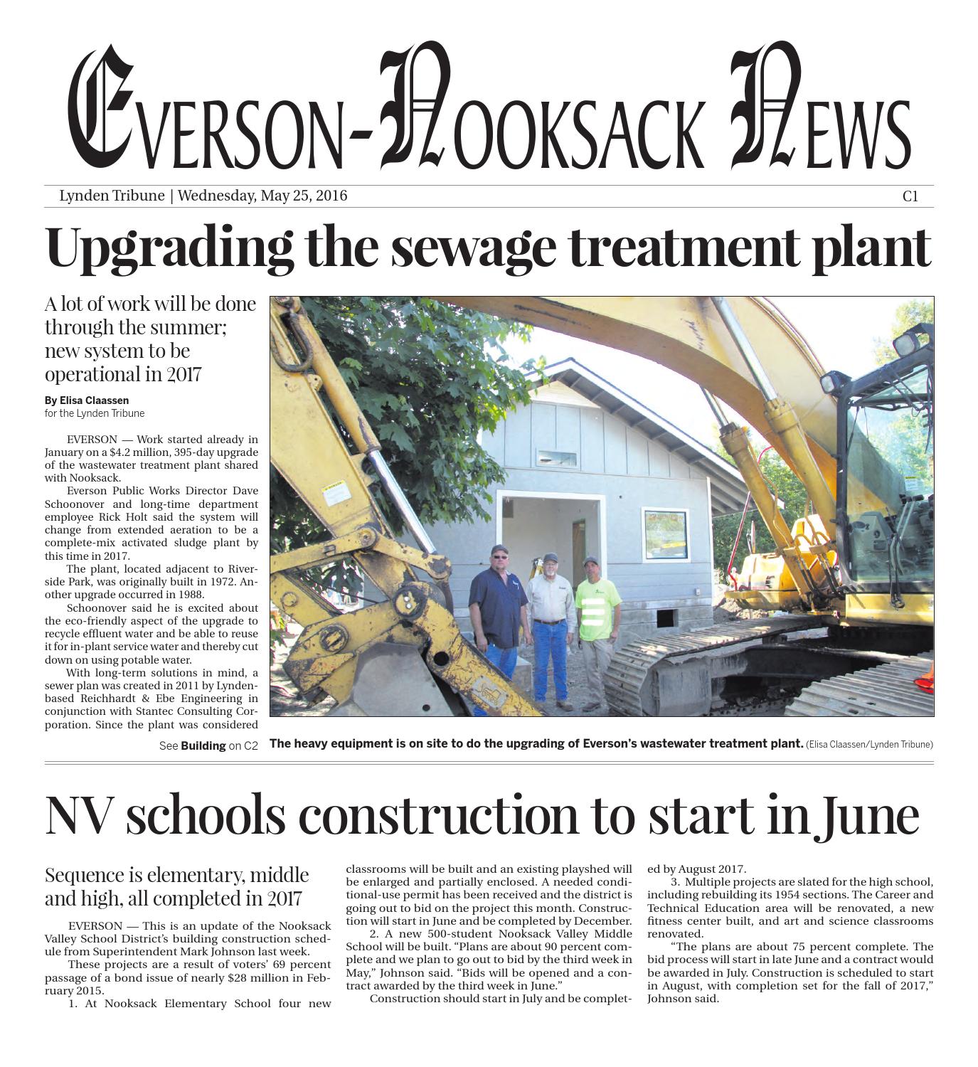 Everson Nooksack News May 2016 by Lynden Tribune Issuu