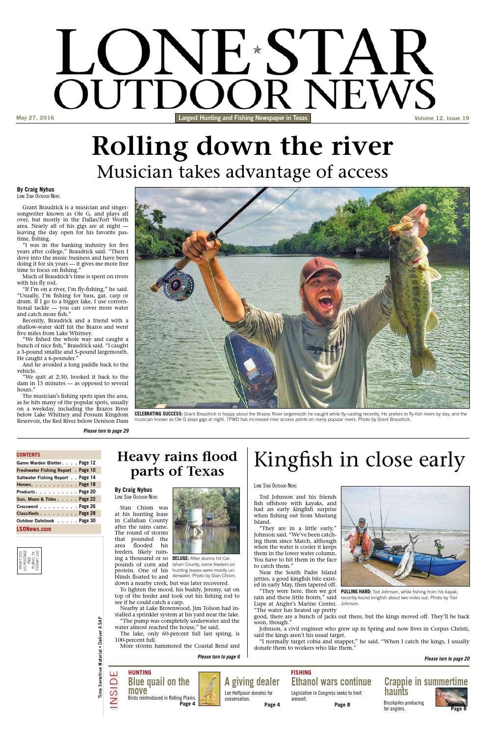 May 27, 2016 - Lone Star Outdoor News - Fishing & Hunting by Lone Star Outdoor News - Issuu May 27, 2016 - Lone Star Outdoor News - Fishing & Hunting by Lone Star Outdoor News - Issuu