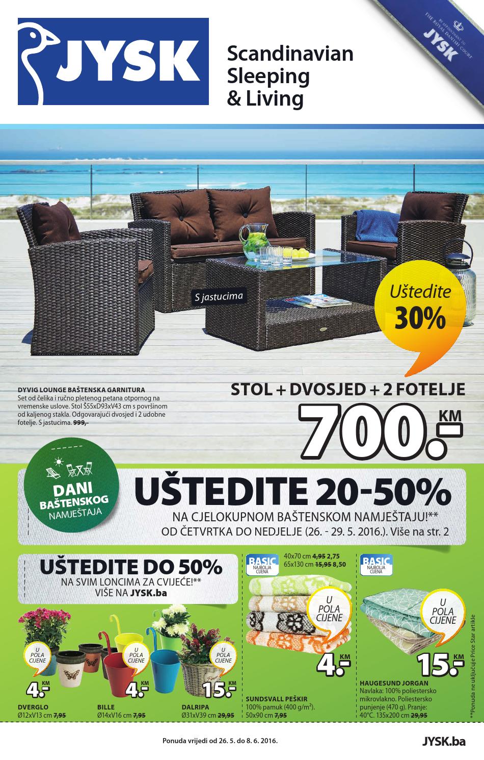 Jysk bih katalog akcija od 26 05 08 06 2016 by Catalog.ba Issuu