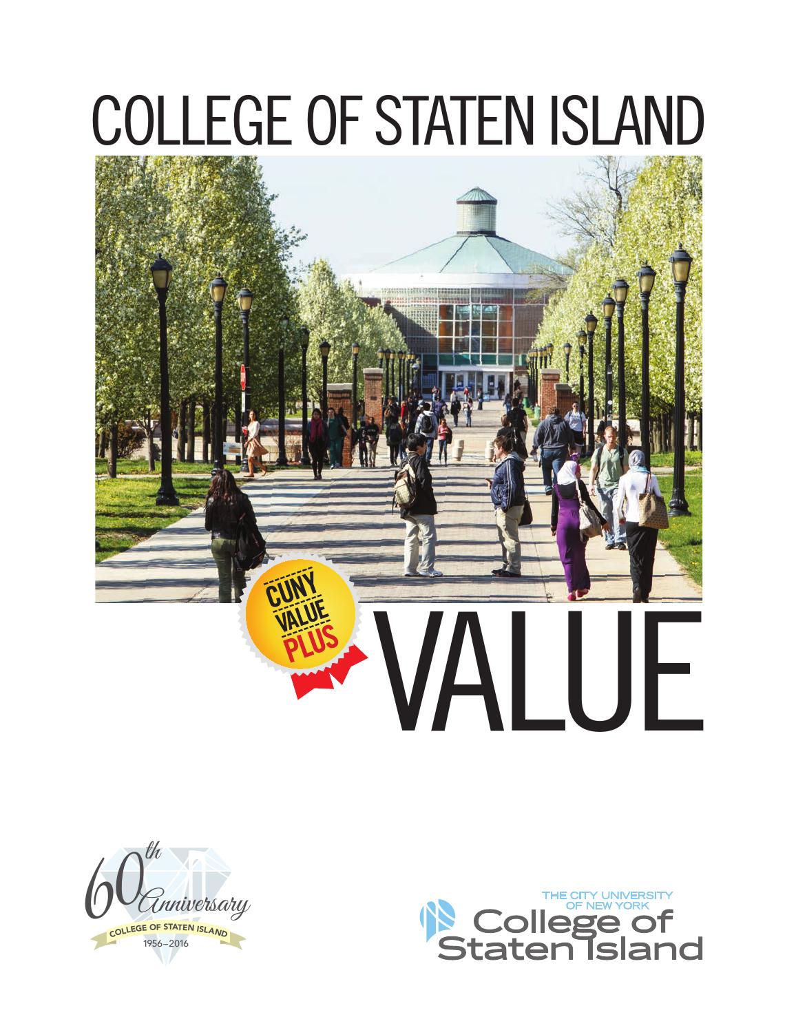 CSI Value Plus by CUNY College of Staten Island Issuu