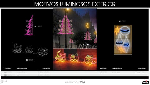 DEIN 灯饰目录 · Iluminación Decorativa 第 11 页