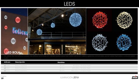 DEIN 灯饰目录 · Iluminación Decorativa 第 20 页