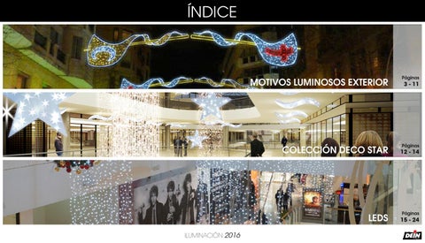 DEIN 灯饰目录 · Iluminación Decorativa 第 2 页