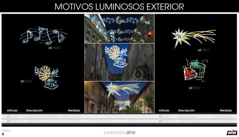 DEIN 灯饰目录 · Iluminación Decorativa 第 5 页