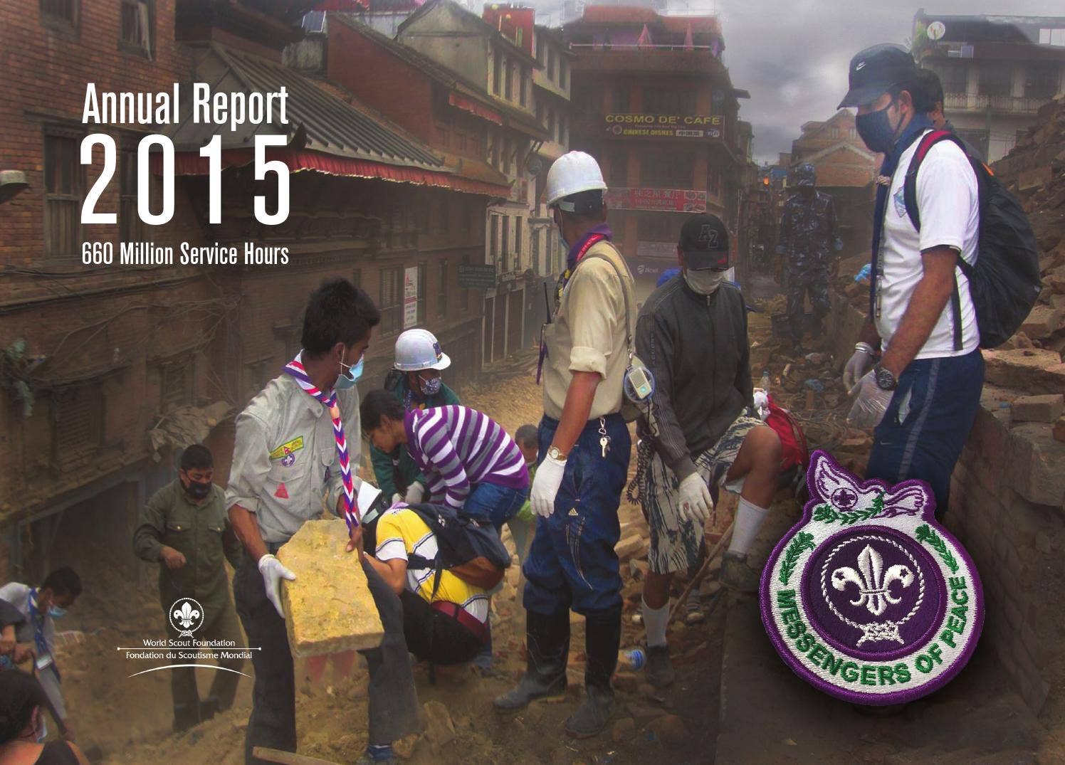 Word Scouting World Scout foundation Annual Report 2015 by World Organization of the ...