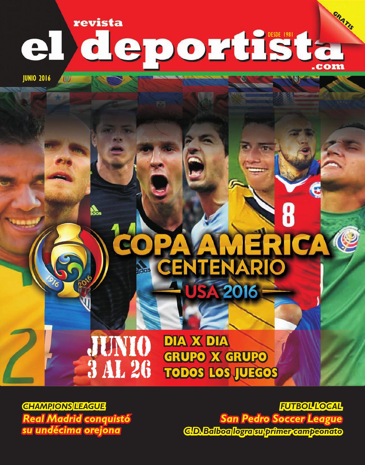 Revista El Deportista Junio 2016 by el deportista Issuu