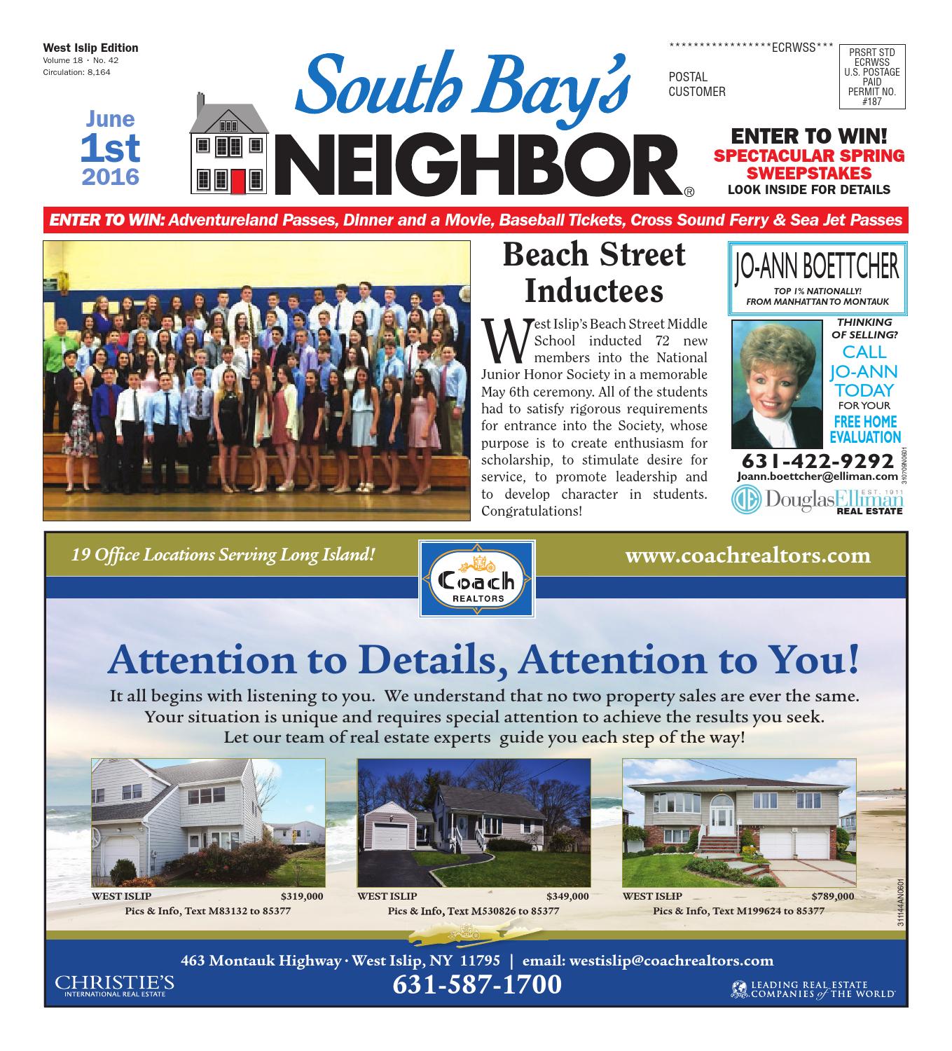 June 1, 2016 West Islip by Long Island Media Group Issuu
