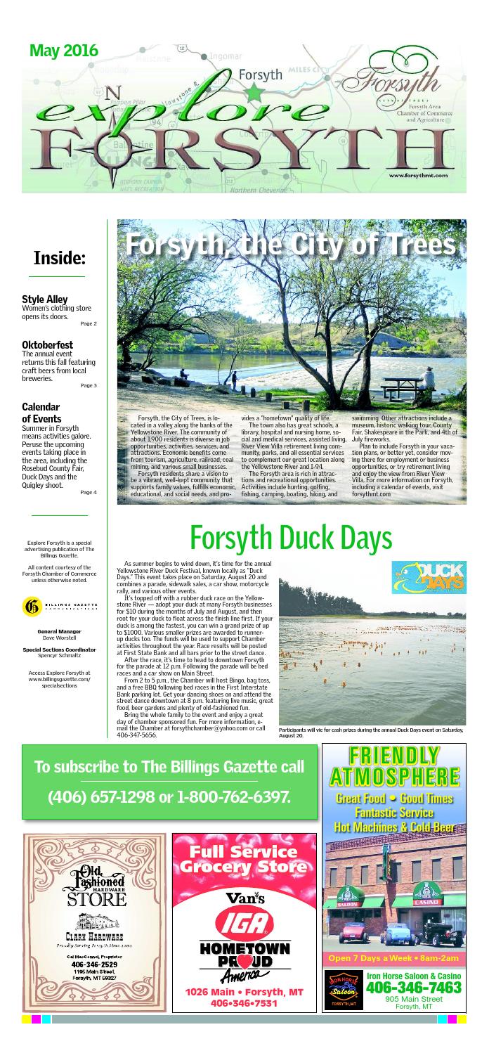 Explore Forsyth 2016 by Billings Gazette Issuu