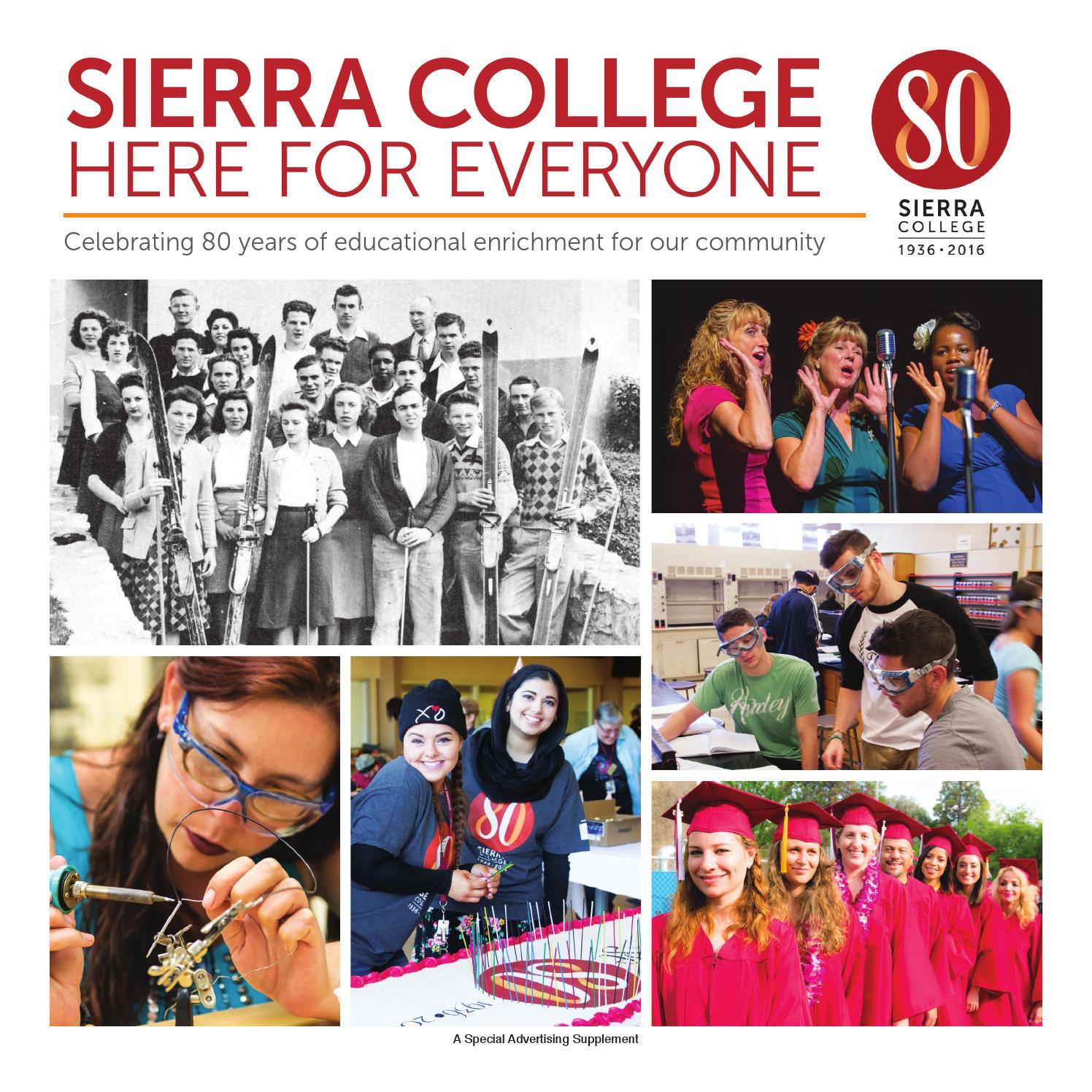Sierra College: Here for Everyone by News & Review - Issuu