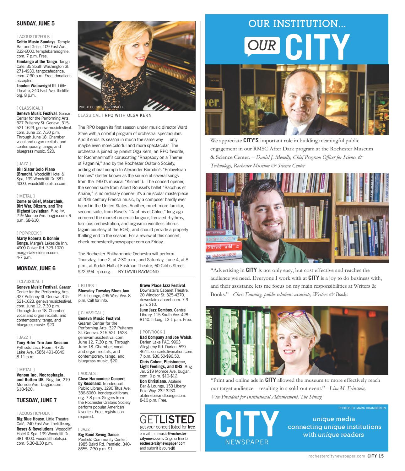 June 17, 2016 CITY Newspaper by Rochester City Newspaper Issuu
