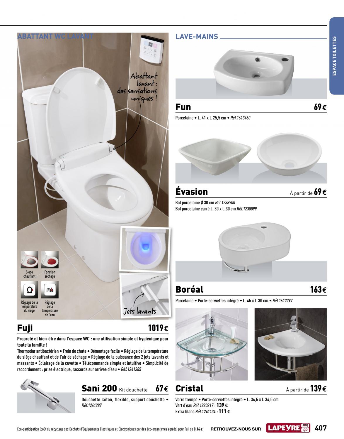 abattant wc lapeyre
