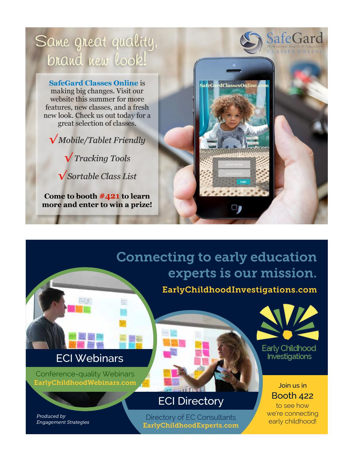 NAEYC 2016 National Institute for Early Childhood Professional Development Final Program by