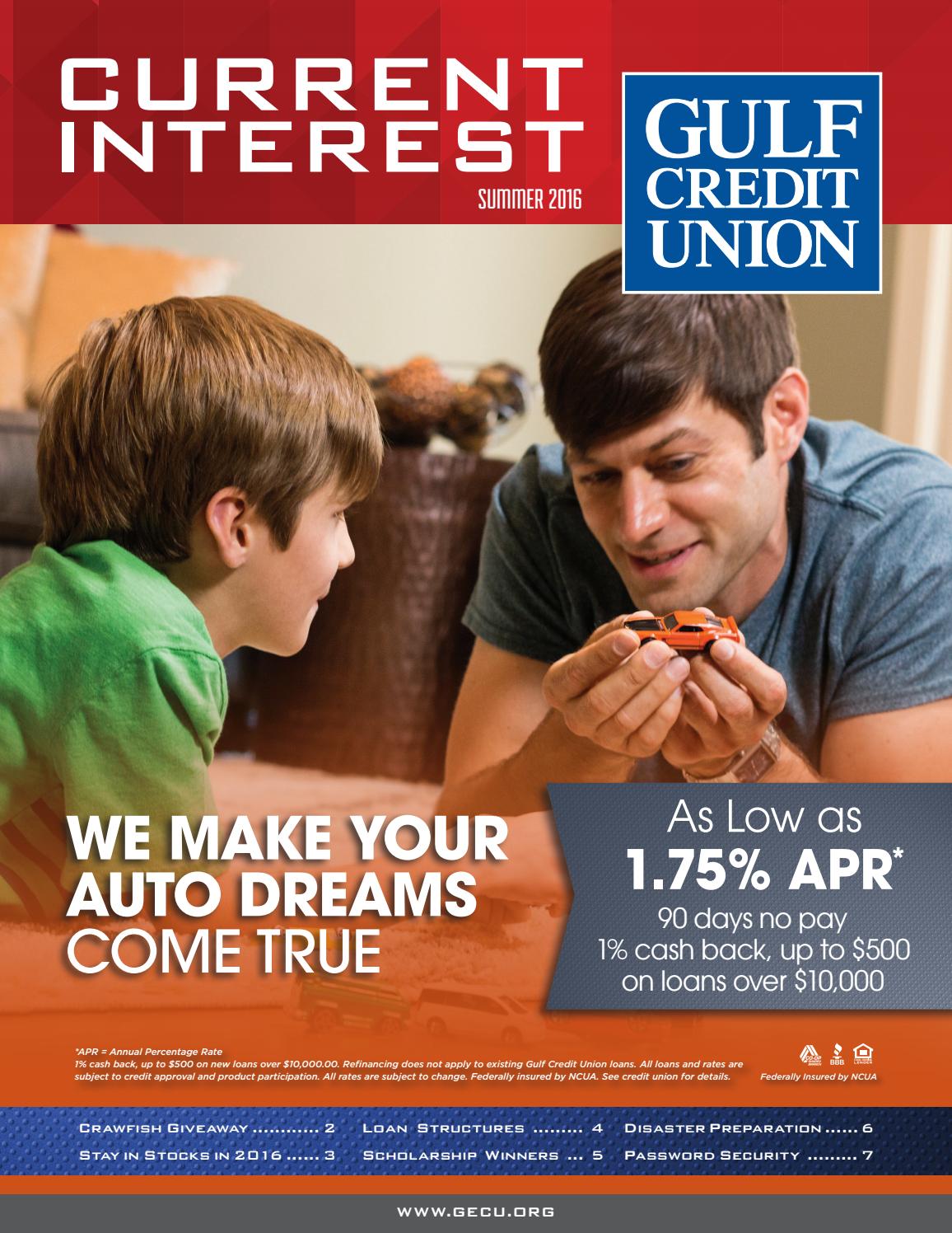 Gulf Credit Union Newsletter - Spring 2016 by Gulf Credit Union - Issuu