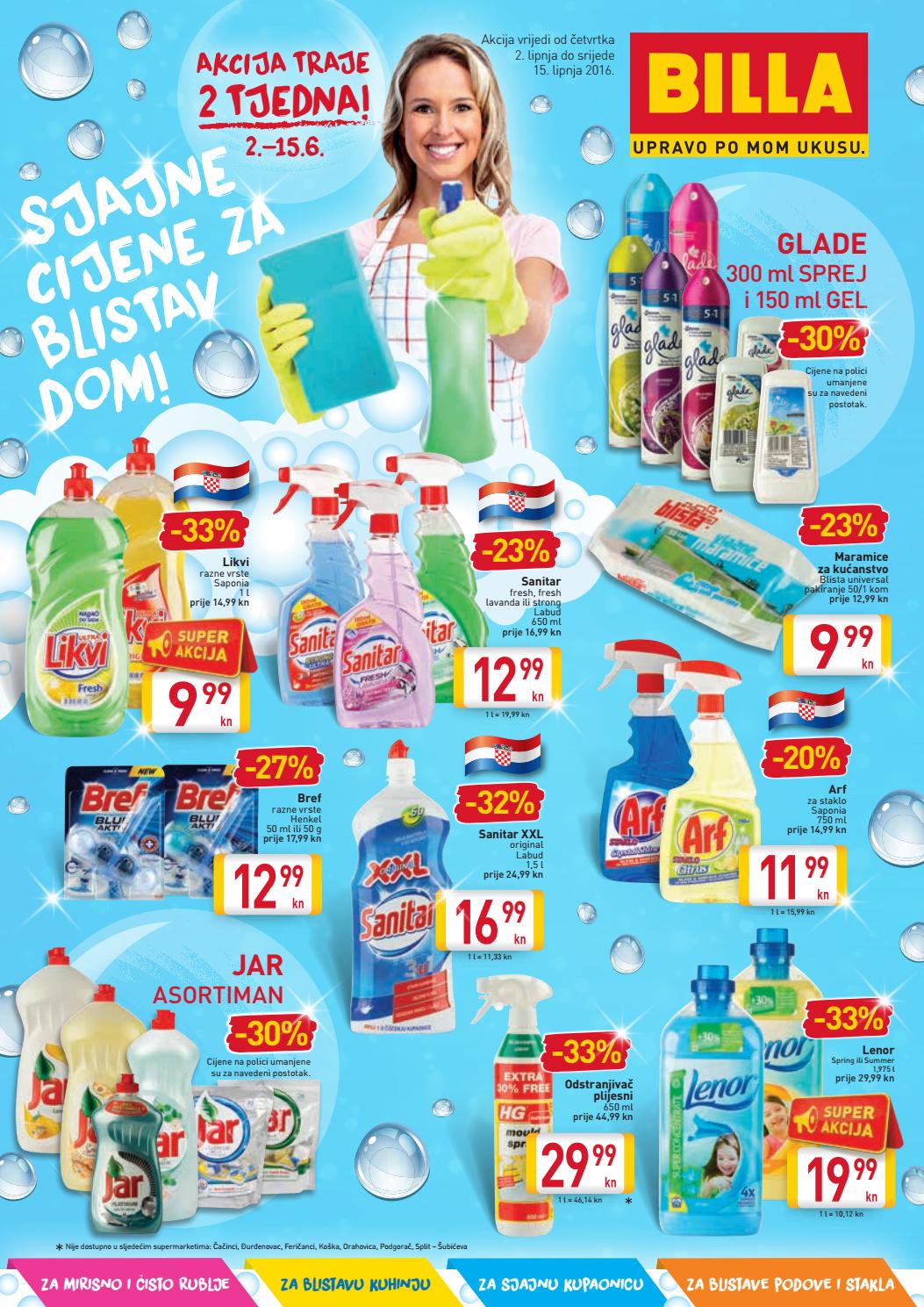 Billa katalog Čišćenje od 02.15.06.2016. by Catalog.hr Issuu