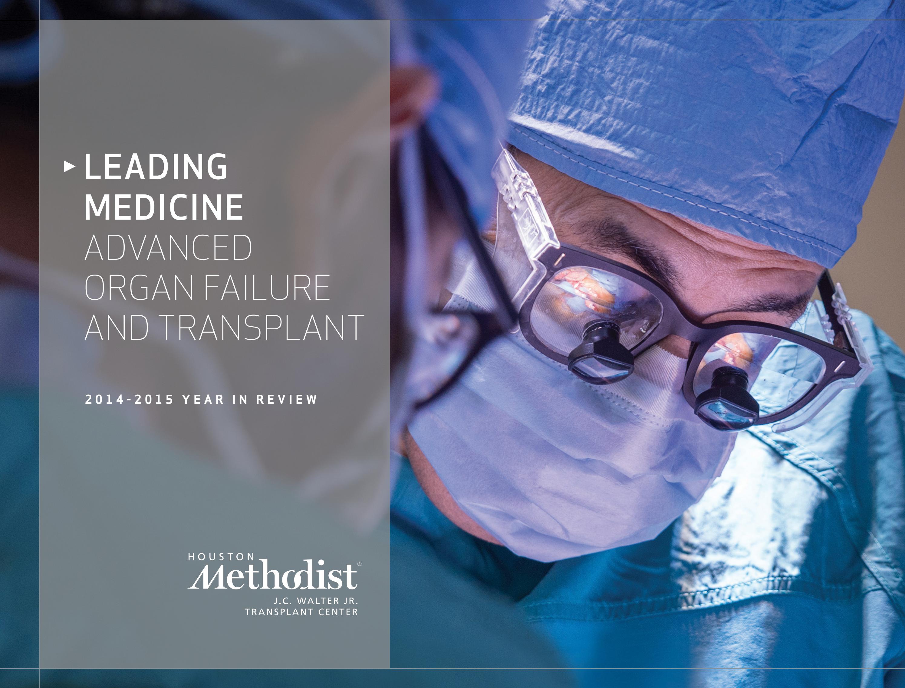 Houston Methodist Transplant Annual Report 201415 by Houston