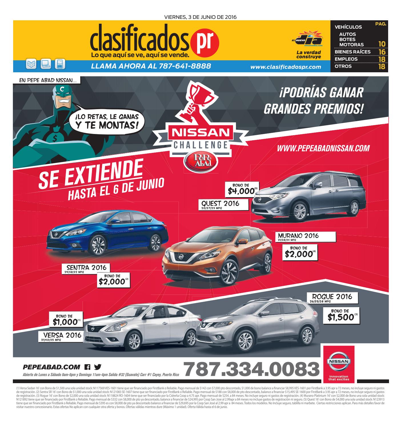 ClasificadosPR 06 03 2016 by Issuu