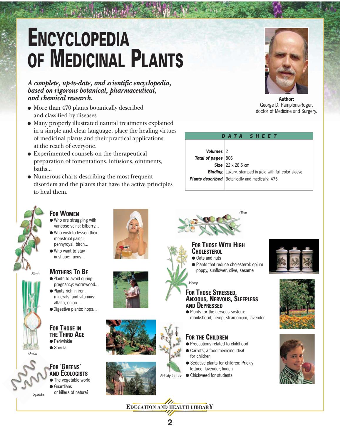 Encyclopedia of Medicinal Plants by Safeliz Issuu