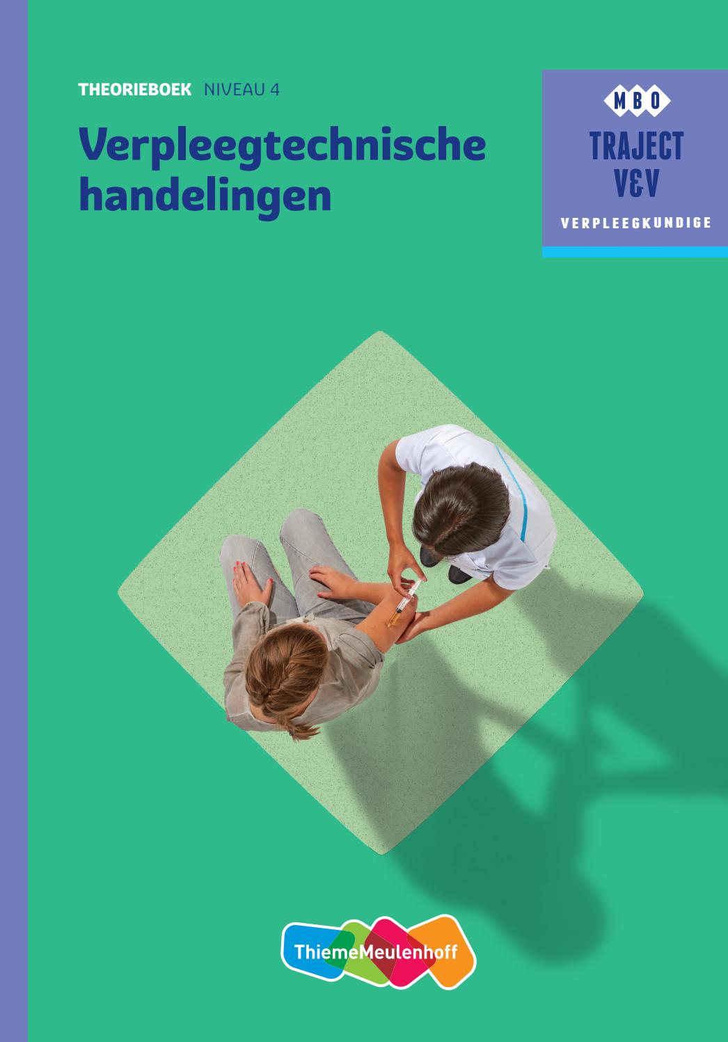 Verpleegtechnische handelingen niveau 4 theorieboek by