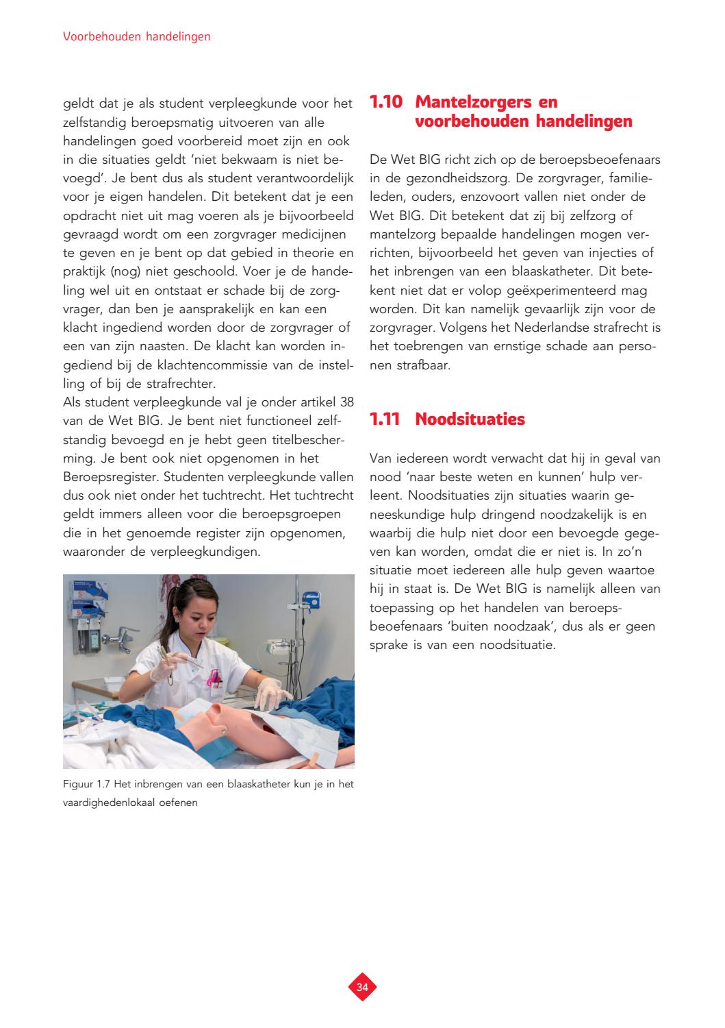 Verpleegtechnische handelingen niveau 4 theorieboek by