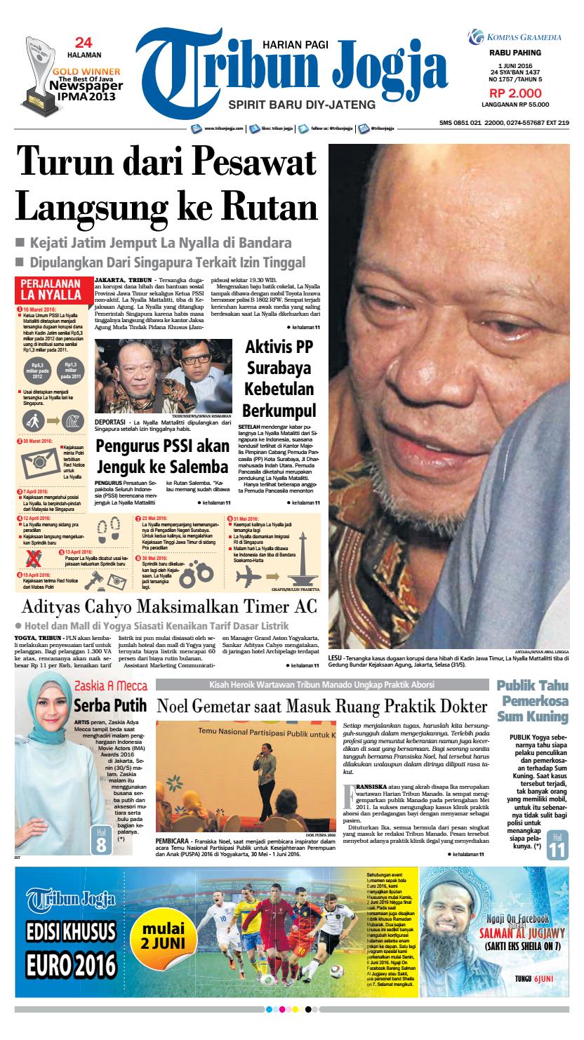 Tribunjogja 01-06-2016 by tribun jogja - Issuu