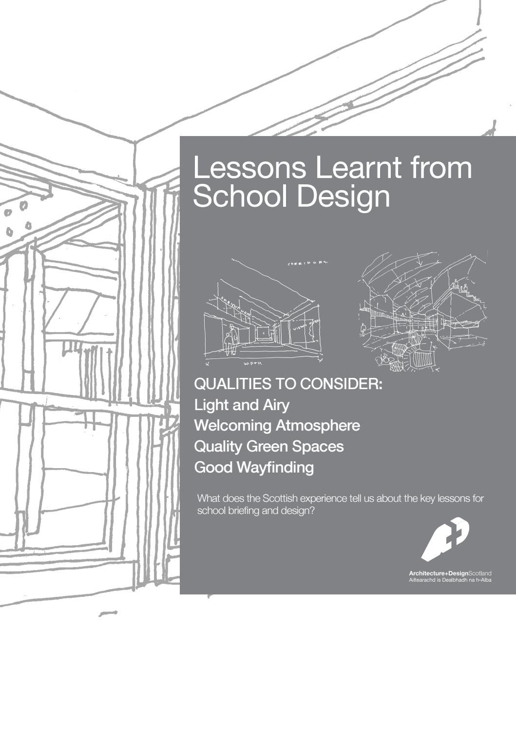 Lessons Learnt from School Design by Architecture + Design Scotland ...