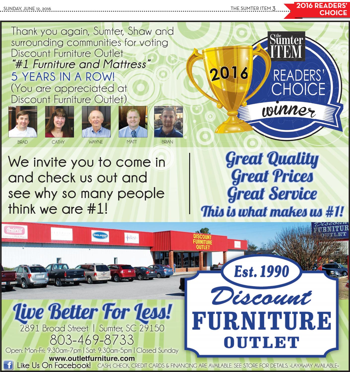 Readers Choice 2016 By The Sumter Item Issuu