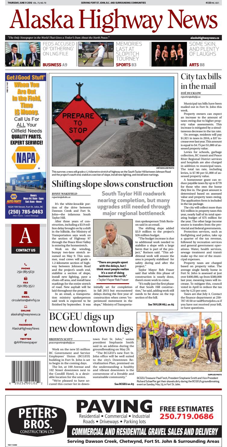 Alaska Highway News June 9 2016 by Alaska Highway News Issuu