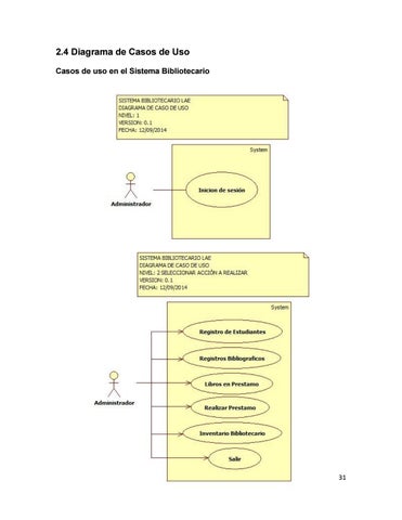 Sistema informático para el control de uso de biblioteca en el liceo ...