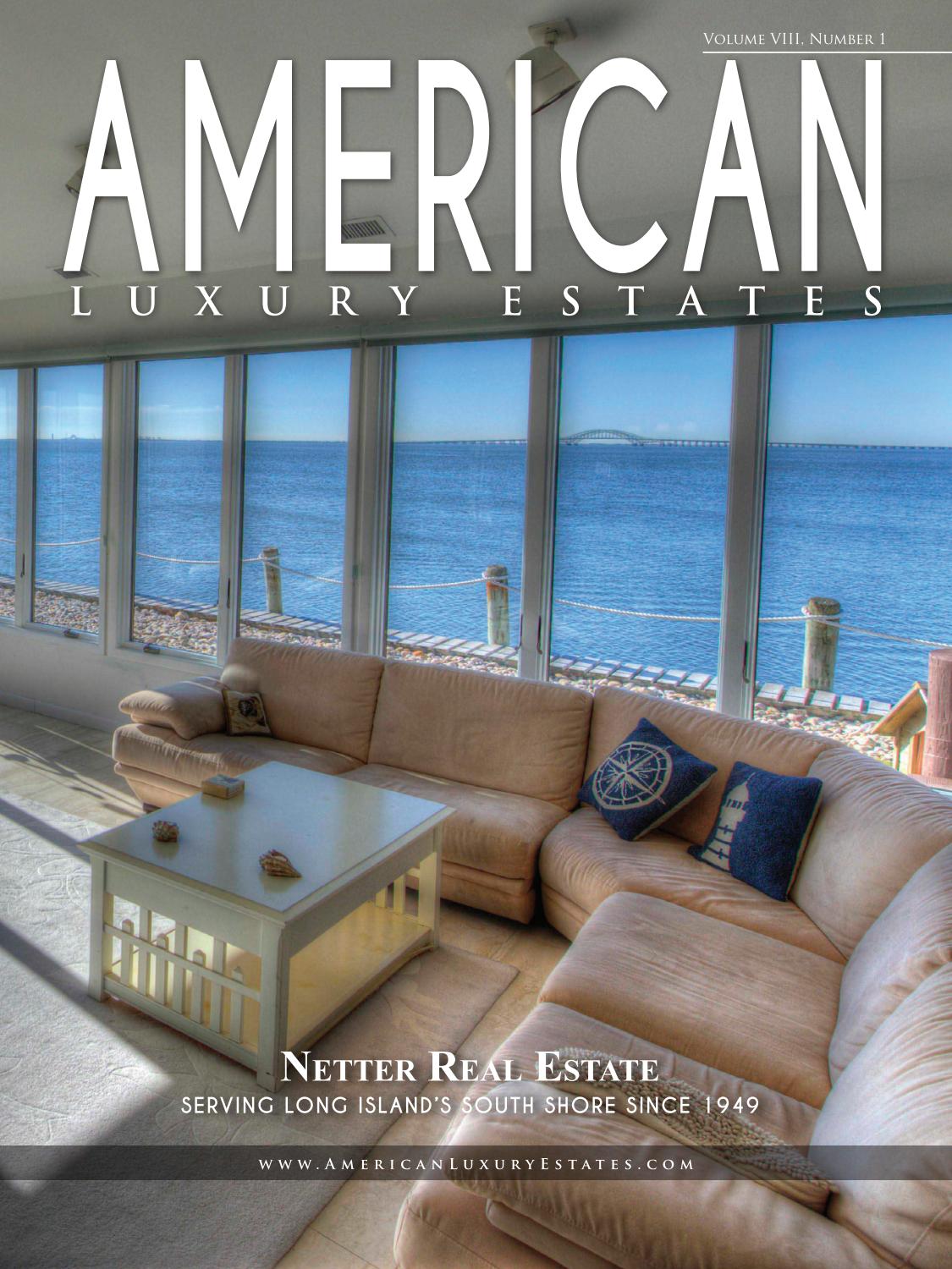 American Luxury Estates Vol. VIII, No. 1 Netter Real Estate by Real