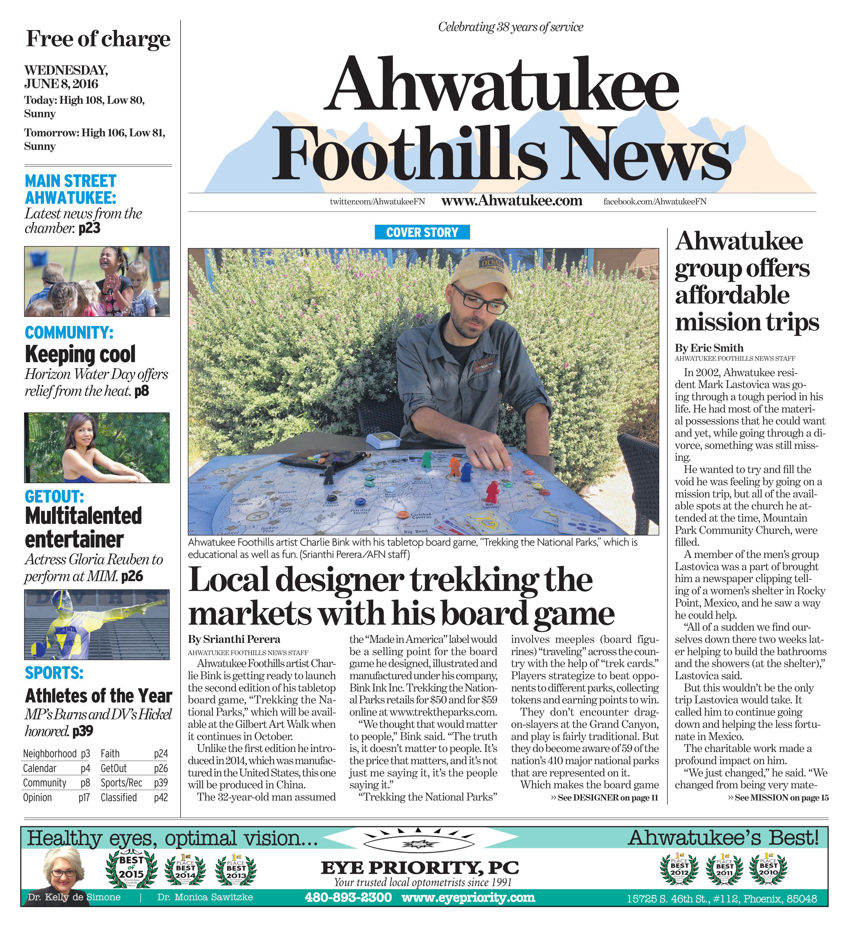 Ahwatukee Foothills News June 8, 2016 by Times Media Group Issuu