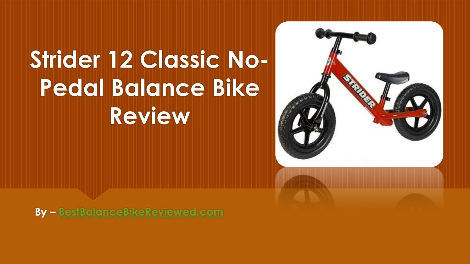 strider bike classic