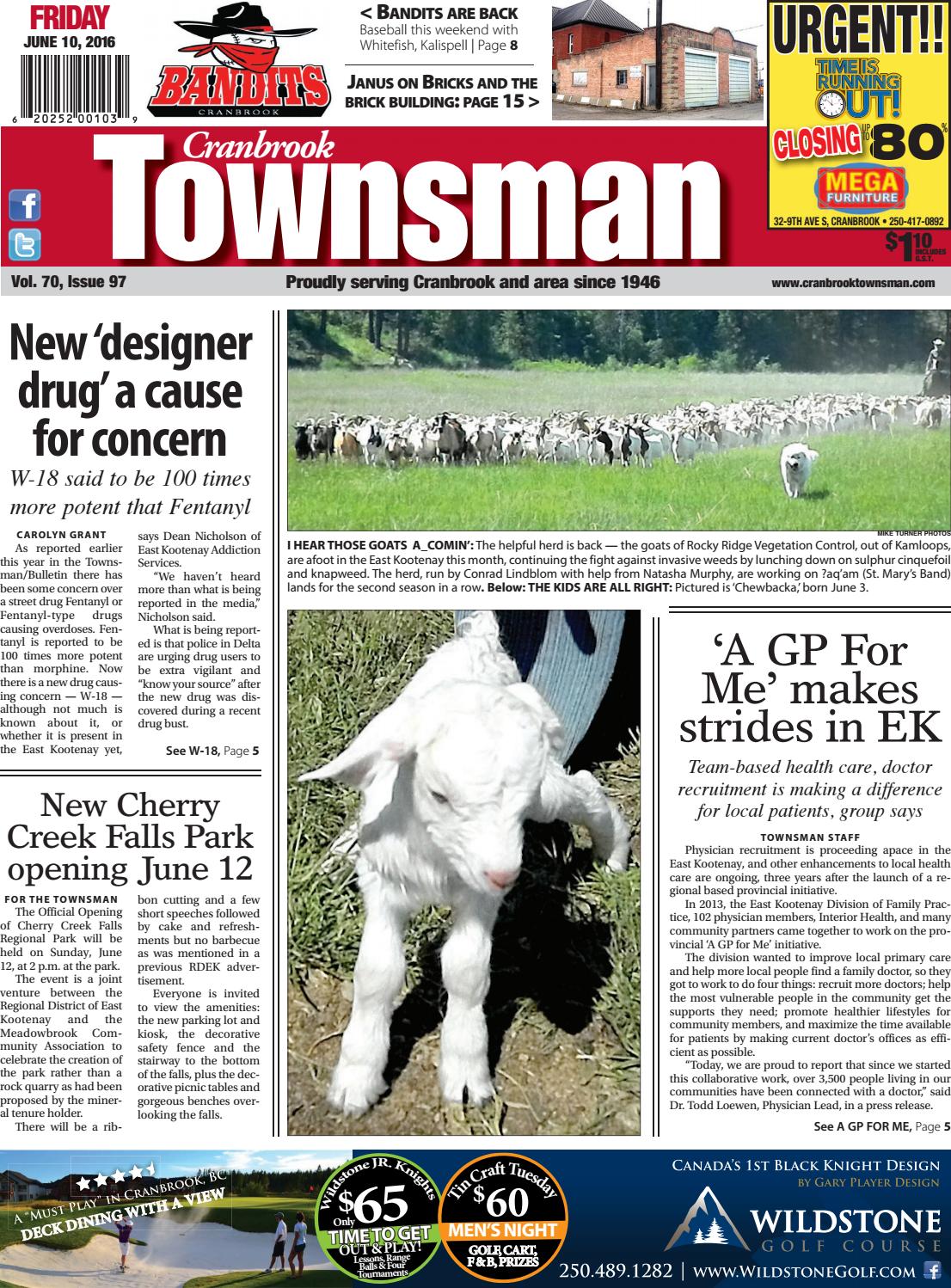 Cranbrook Daily Townsman, June 10, 2016 by Black Press Media Group - Issuu