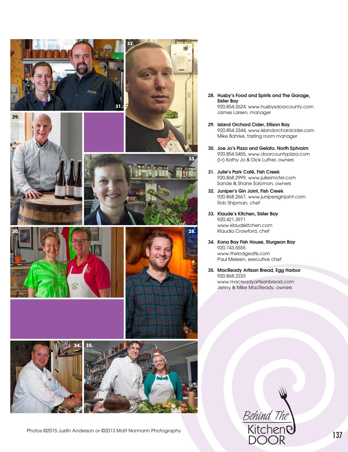 2016 Door County Dining Guide by Door Guide Publishing Issuu