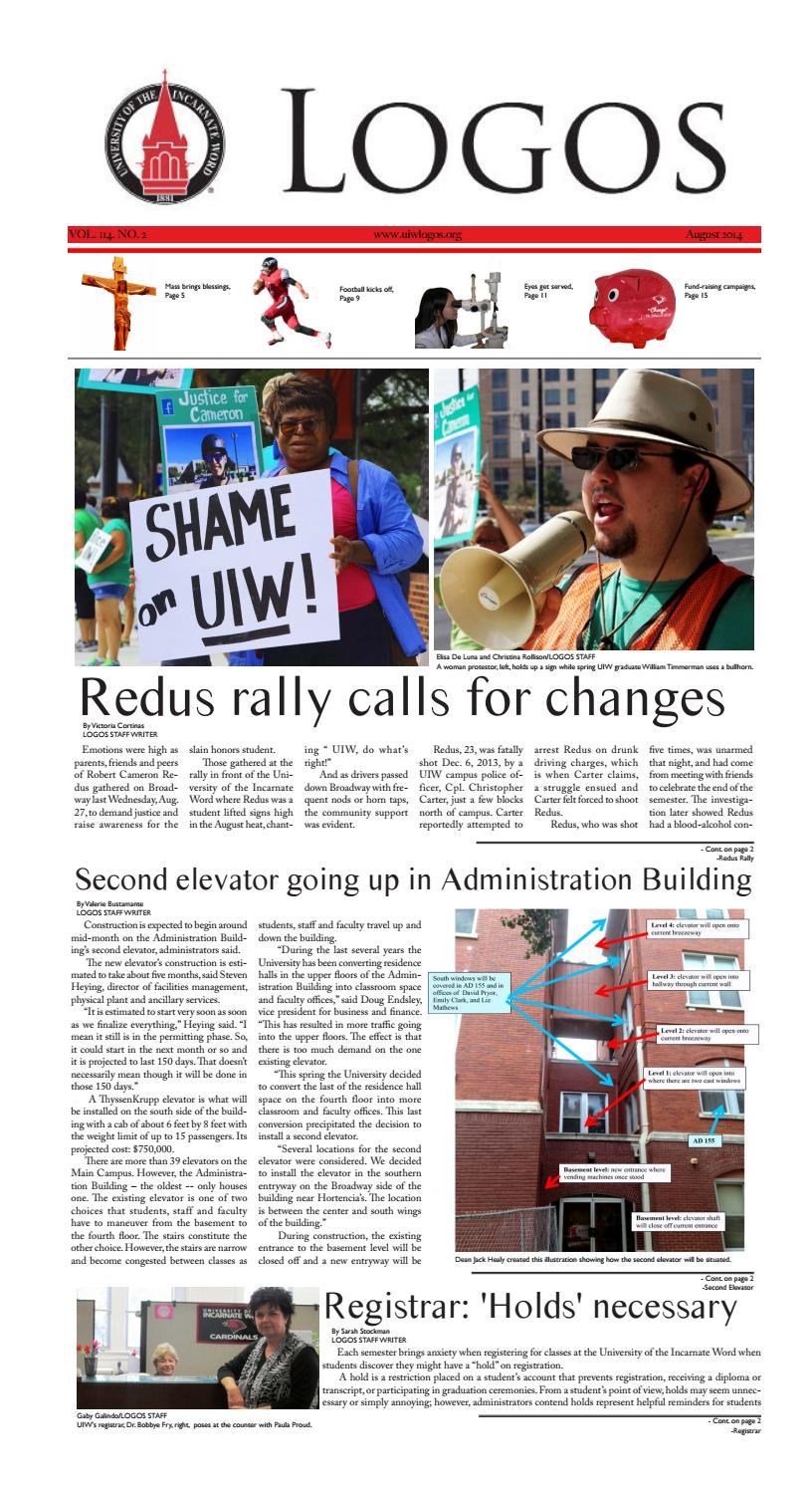 August 2014 By Uiw Logos Issuu