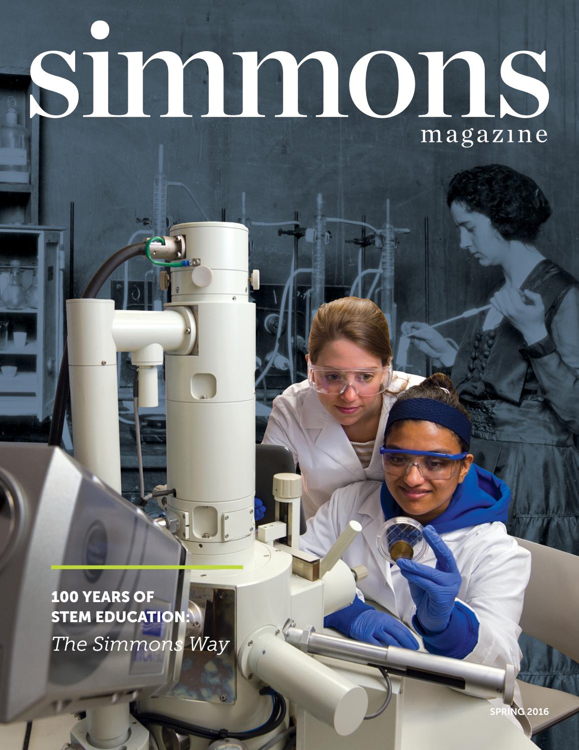 Simmons College Magazine Spring 2016 by Simmons College Issuu
