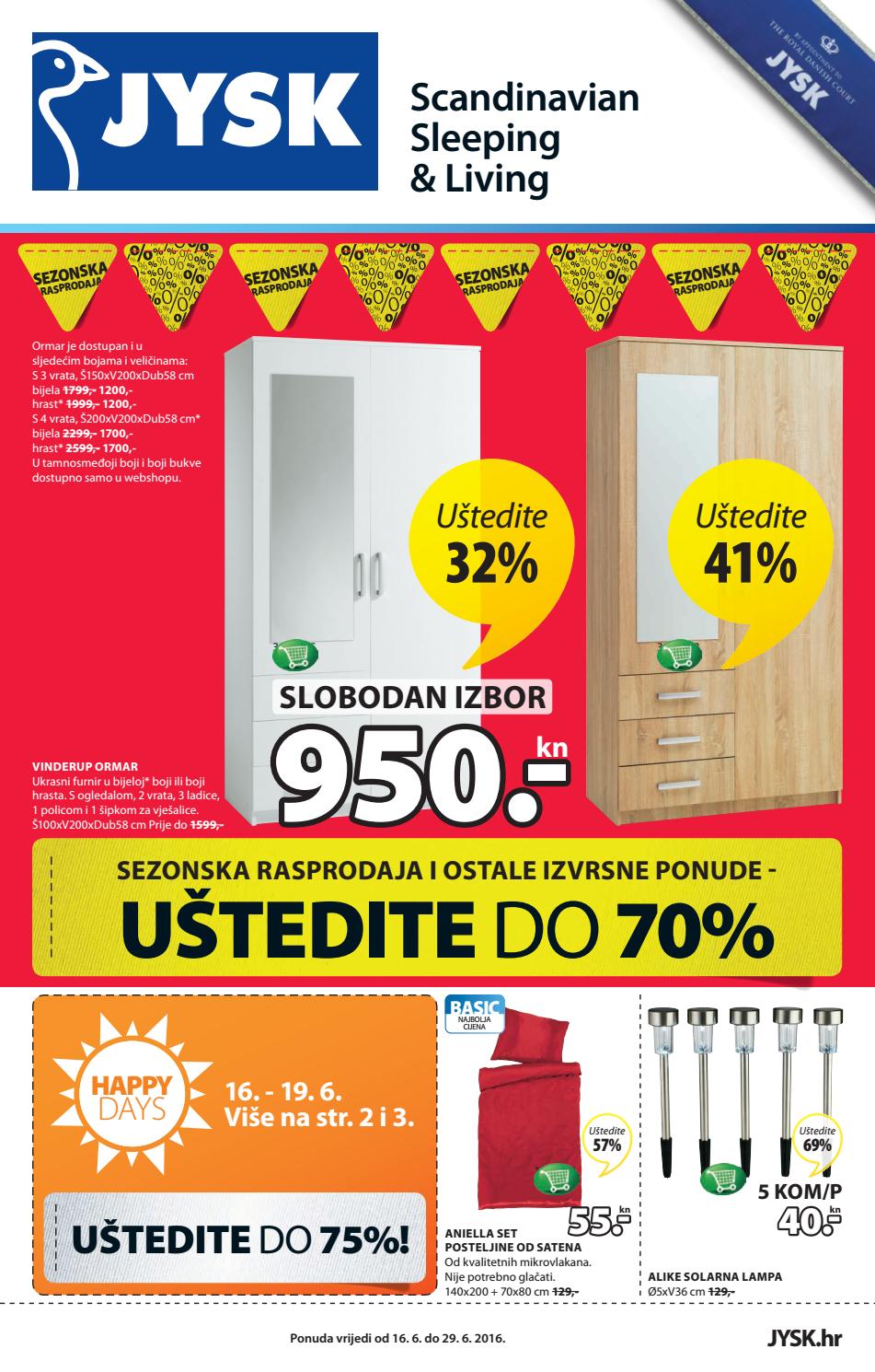 JYSK HR katalog od 16.29.06.2016. by Catalog.hr Issuu