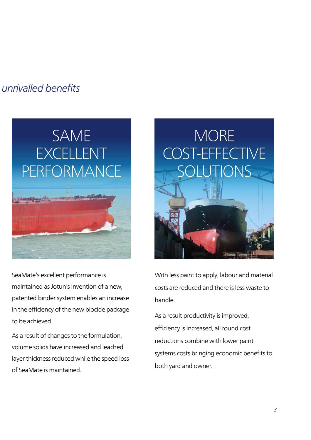 SeaMate brochure by Jotun Paints Arabia Issuu