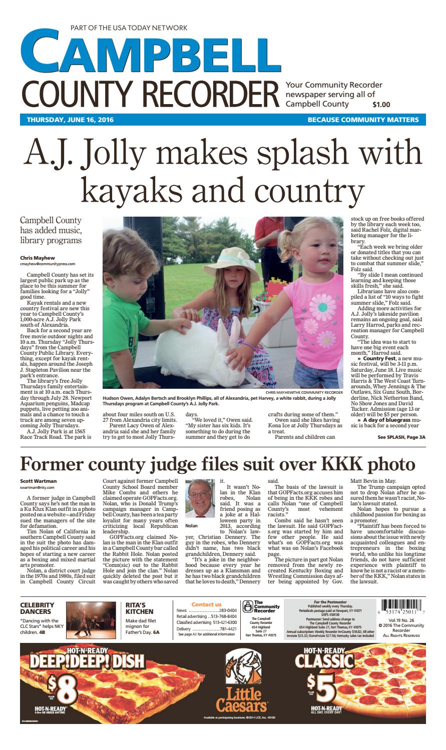 Campbell county recorder 061616 by Enquirer Media Issuu