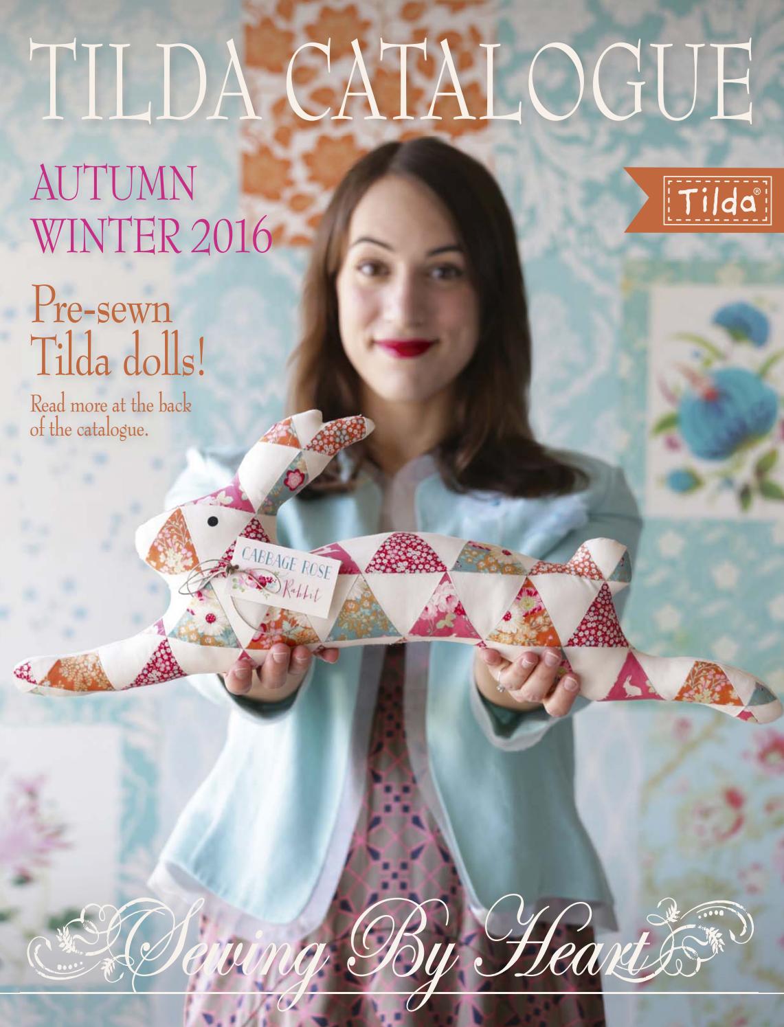 Tilda Catalogue Autumn Winter 2016 by Two Green Zebras - Issuu