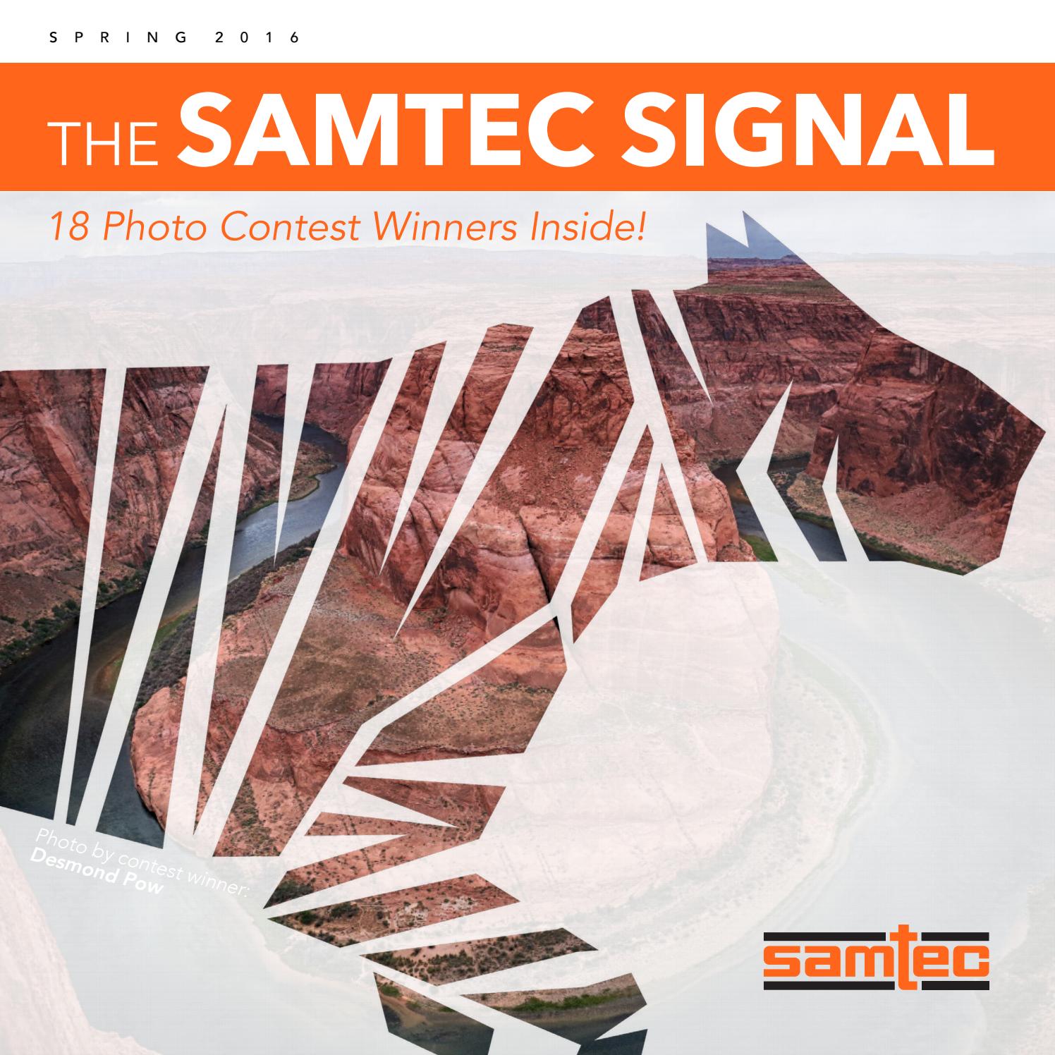 Samtec Signal Spring 2016 by Samtec Inc. - Issuu