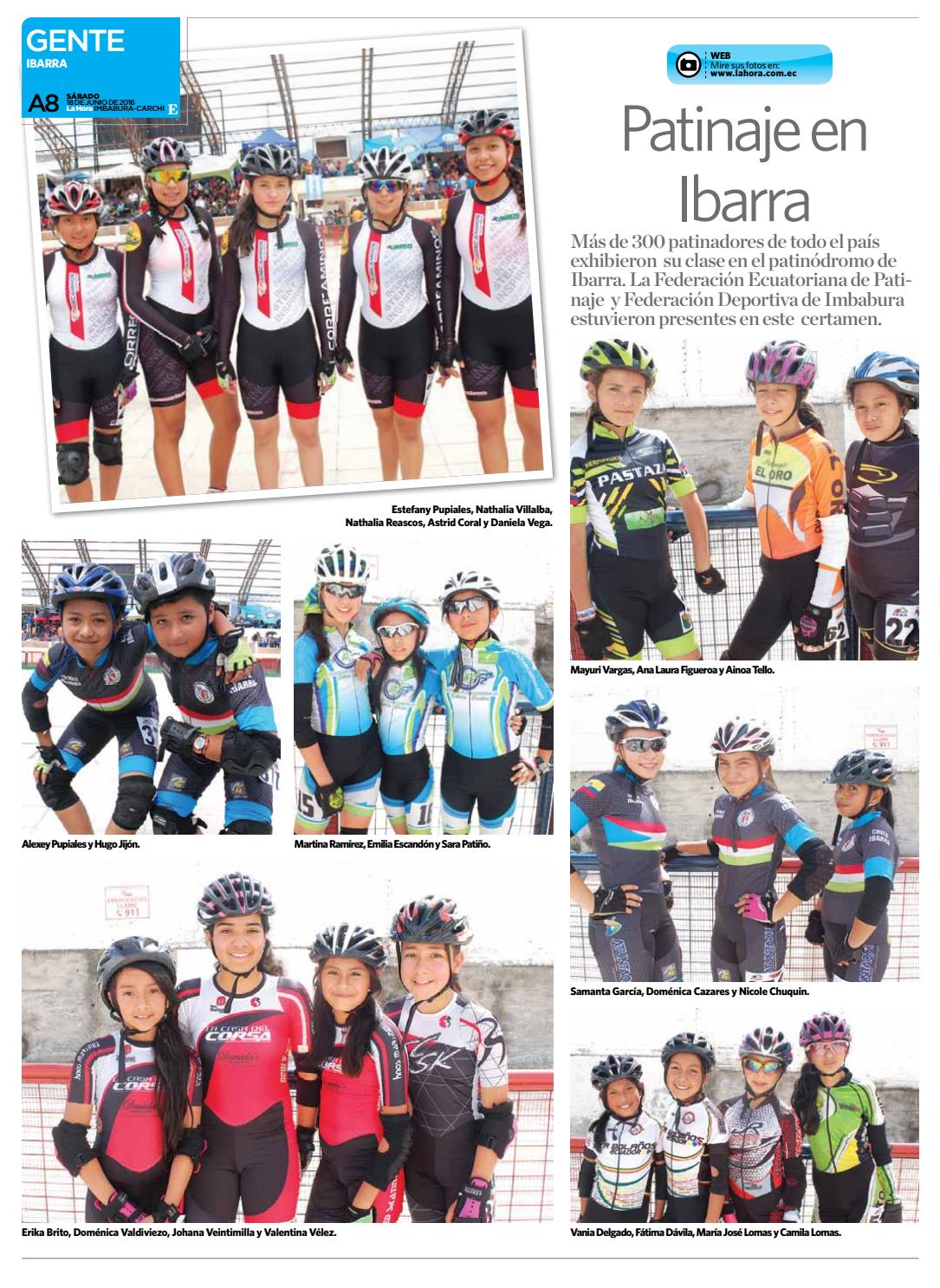 Imbabura carchi 18 de junio del 2016 by LA HORA Ecuador - Issuu