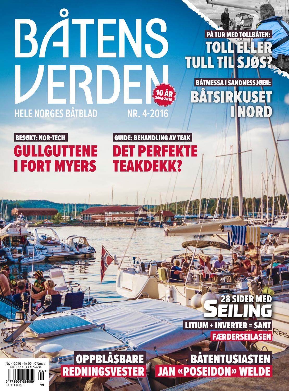 Båtens Verden - Nr. 4-2016 by PressPad - Issuu