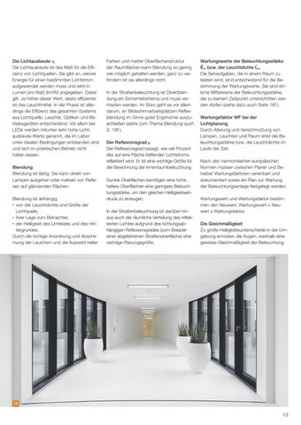 licht.wissen 01 „Die Beleuchtung mit künstlichem Licht“ 第 13 页