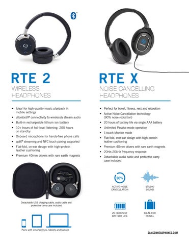 Samson Headphone 家具目录 2016 第 9 页
