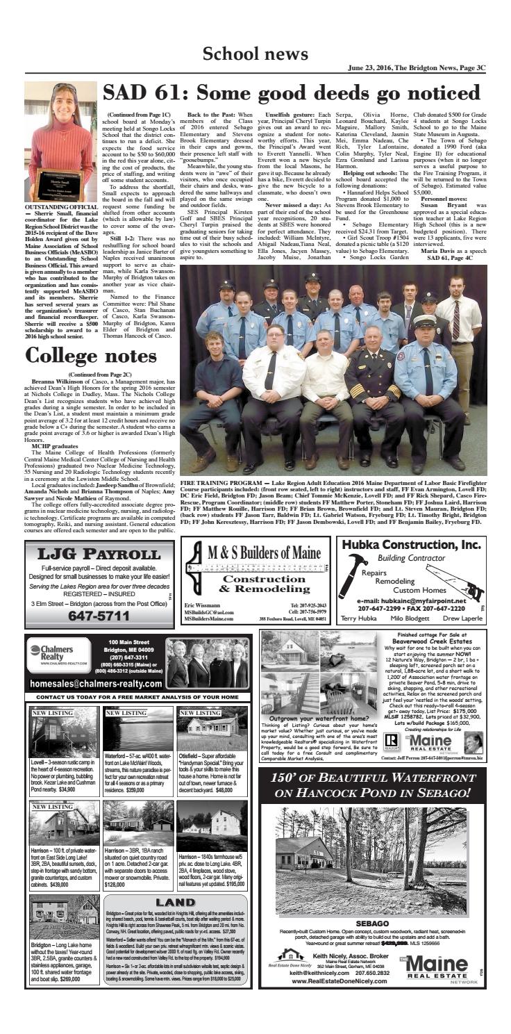Bn25 By Bridgton News Issuu