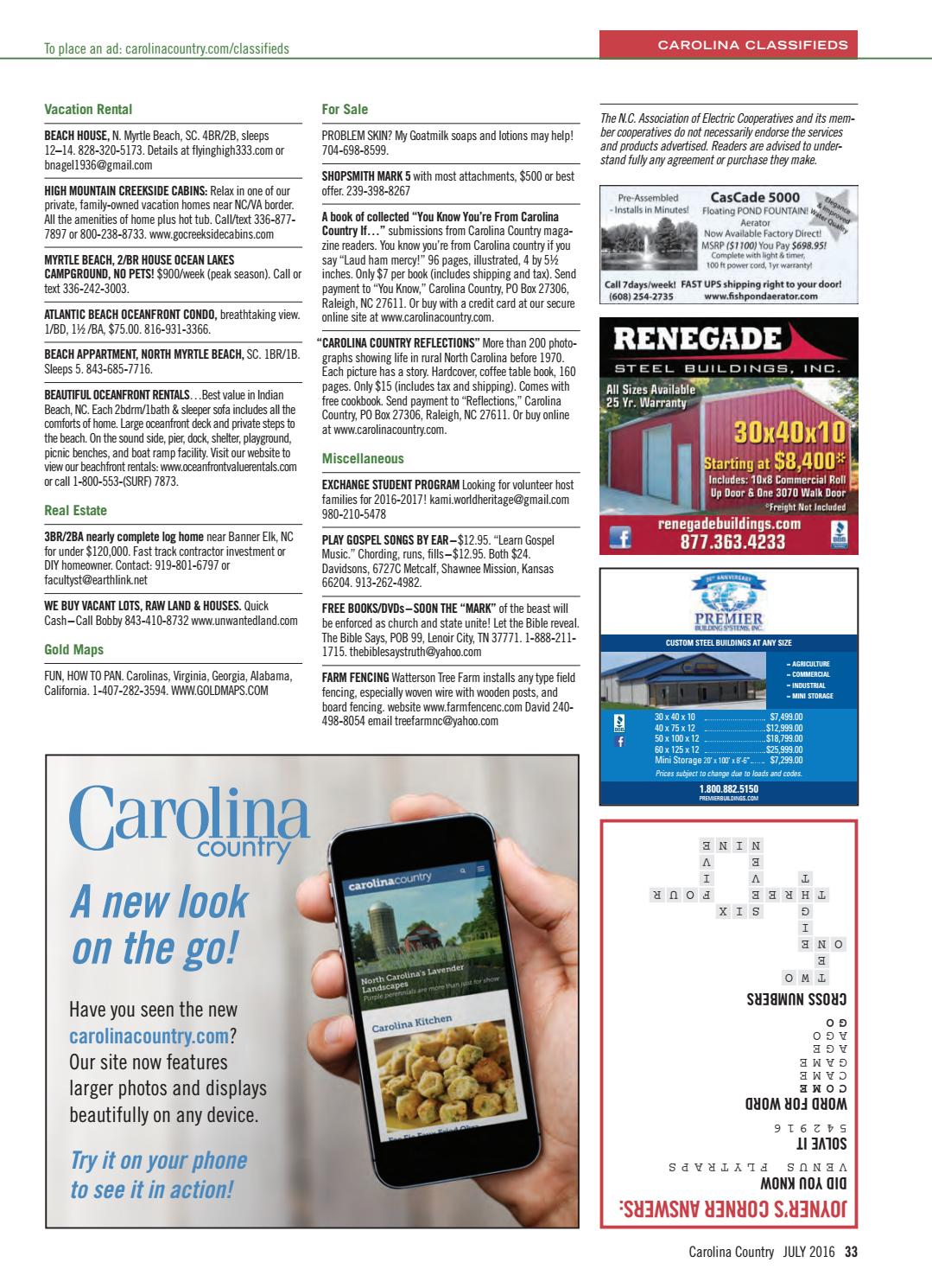 2016 07 Sremc By Carolina Country Issuu