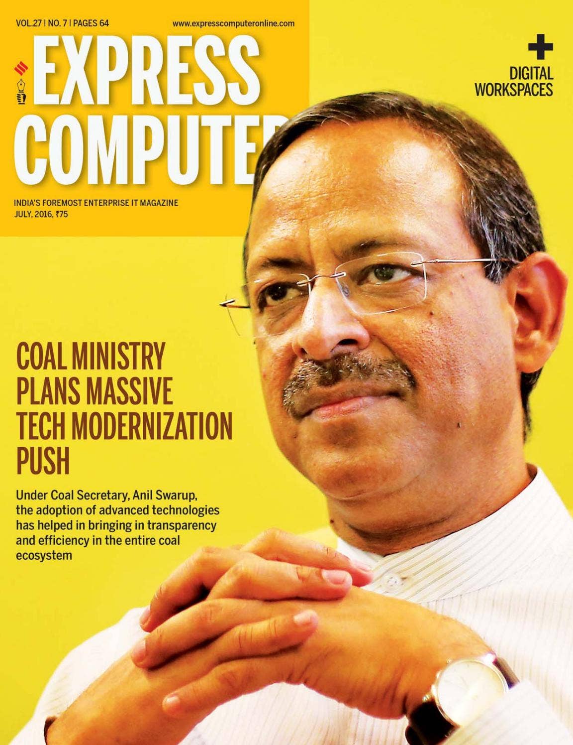 Express Computer (Vol.27, No. 7) July, 2016 by Indian Express - Issuu