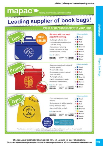Hope 国际 2016/17 – Stationery 第 23 页