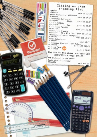 Hope 国际 2016/17 – Stationery 第 2 页