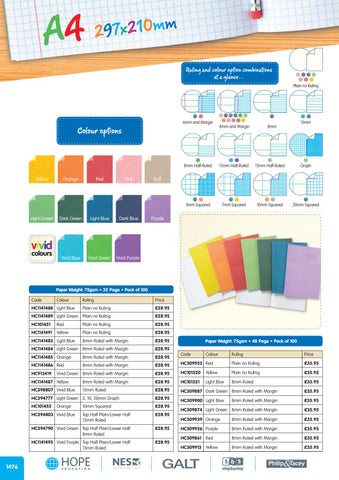 Hope 国际 2016/17 – Stationery 第 6 页